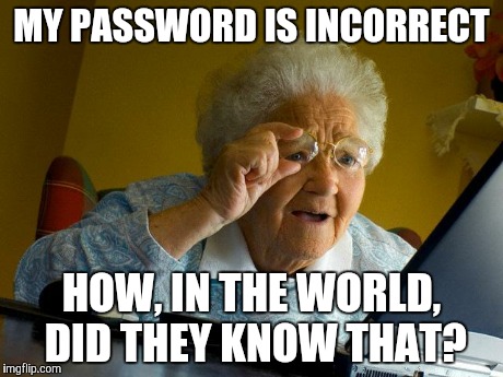 Password meme