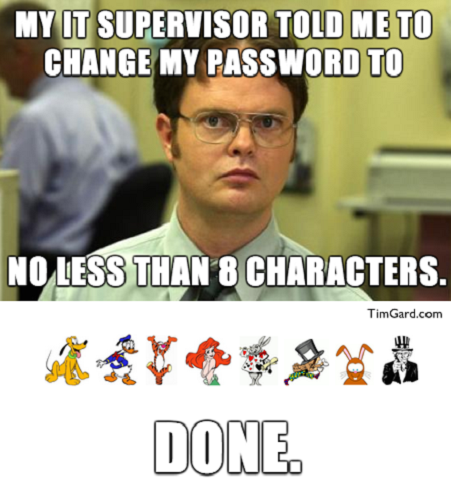 Password meme