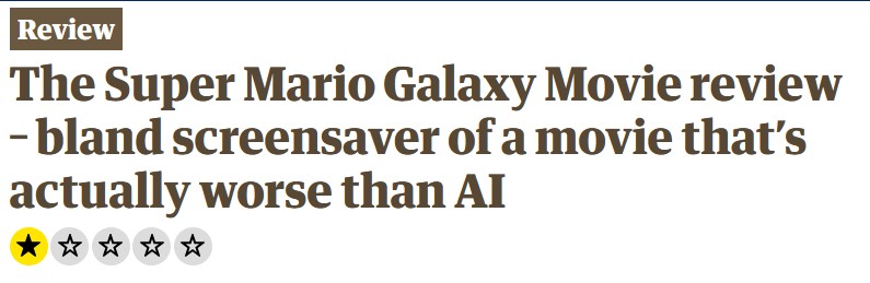 Super Mario Galaxy Movie